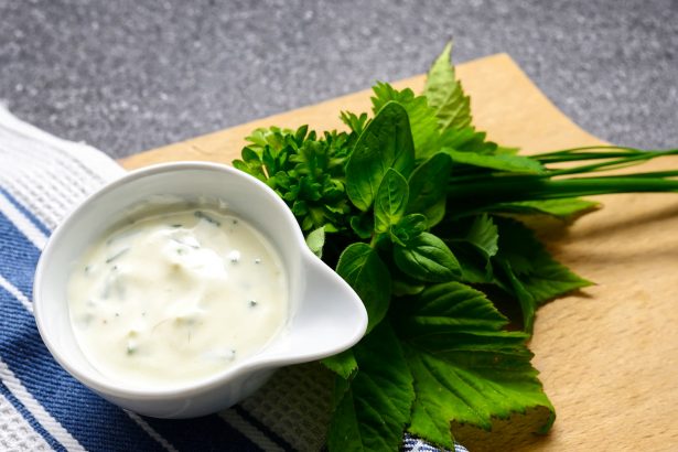 Receta de alioli vegano o falso alioli