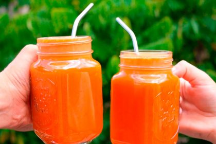 Receta smoothie zanahoria y manzana