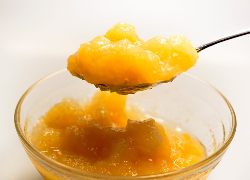 Receta compota de manzana