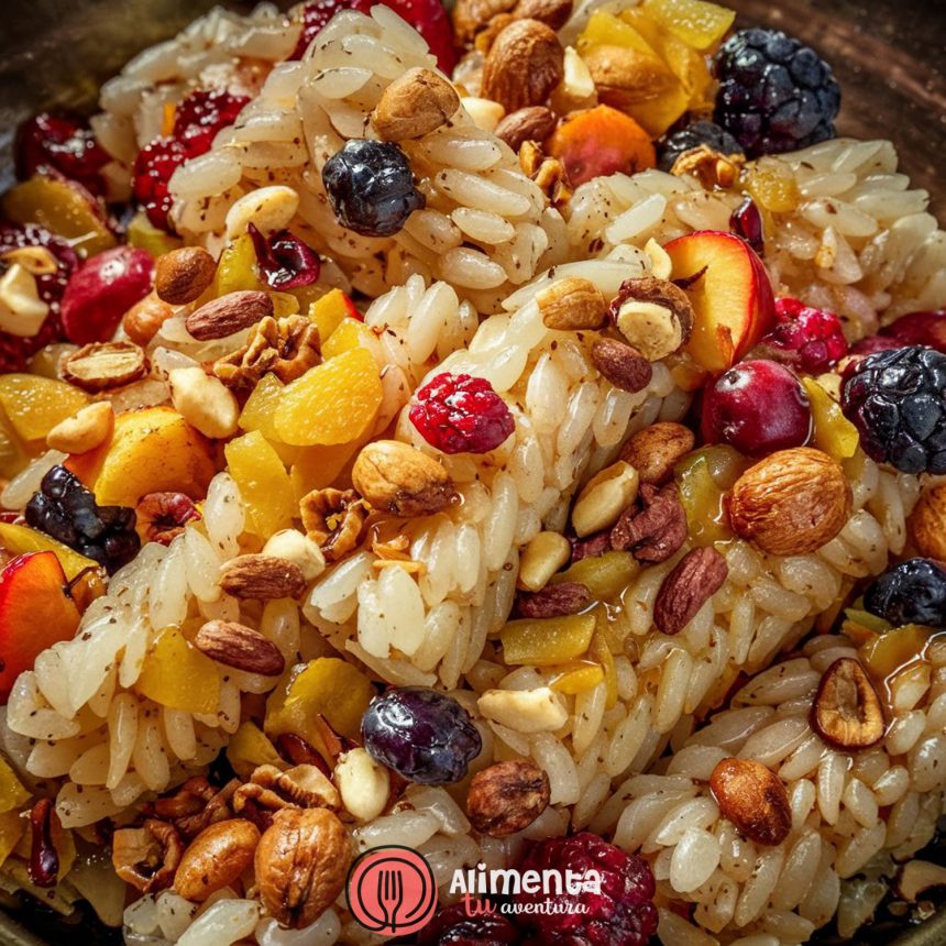 Receta de rice cake o barritas caseras para deportistas