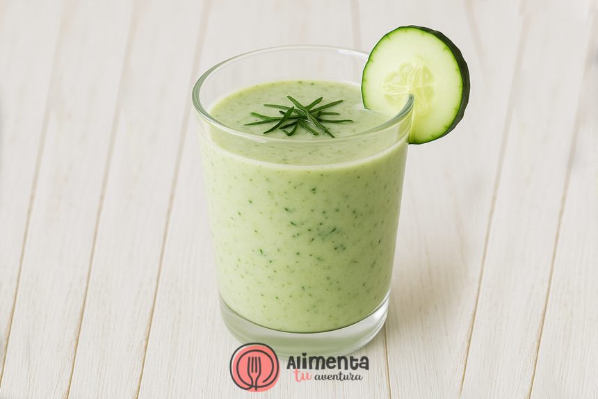 Sopa Fria de Pepino
